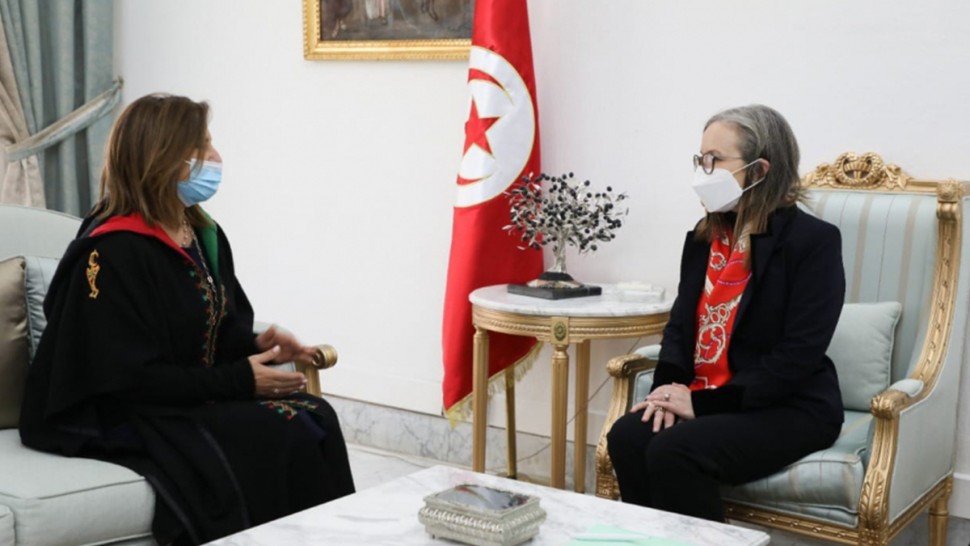 رئيسة الحكومة تؤكد ضرورة دعم مشاركة المرأة التونسية في إدارة الشأن العام
