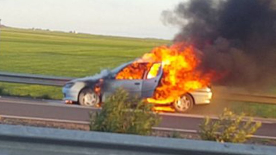 قابس: وفاة شخصين احتراقا داخل سيارة معدة لنقل البنزين المهرّب