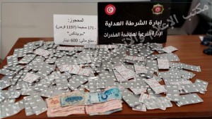 الملاّسين: حجز أقراص مخدّرة لدى مروّج بقيمة 53 ألف دينار