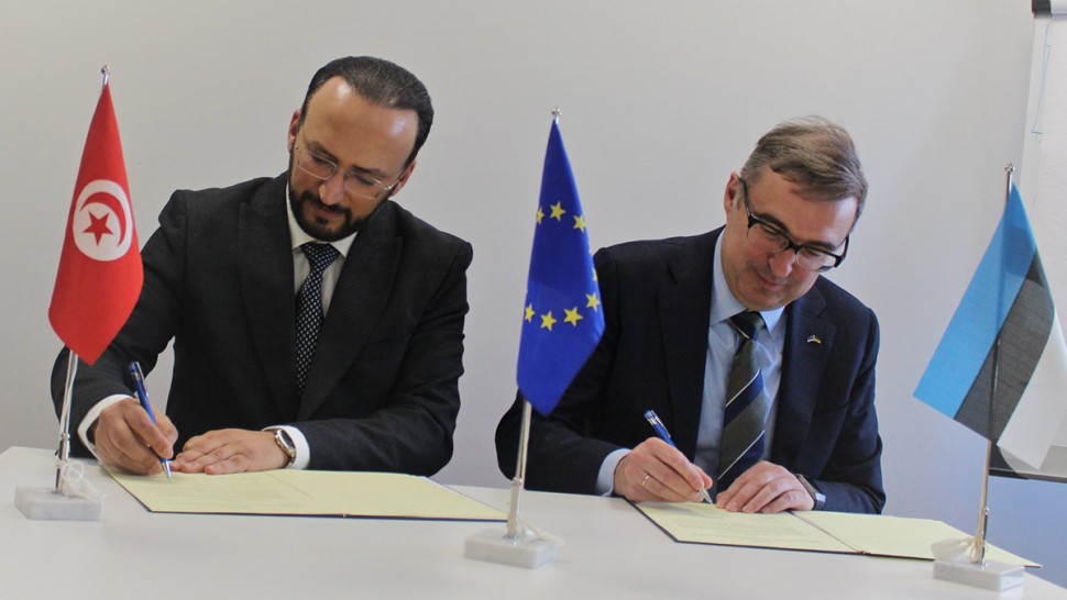 توقيع مذكرة تفاهم للتعاون في مجال الرقمنة بين تونس و استونيا