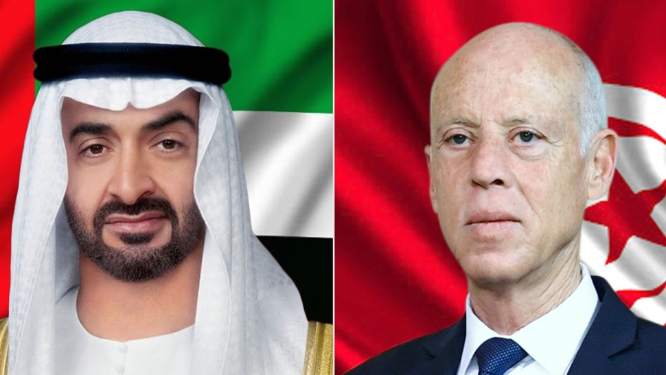 في مكالمة مع سعيّد: رئيس الامارات يؤكد دعم بلاده لتونس
