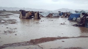 اليمن: سيول جارفة تٌغرق المنازل ومخيمات النازحين