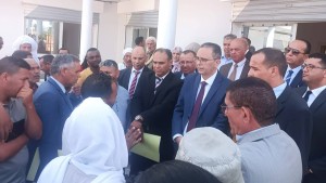 وزير أملاك الدولة : تسوية الوضعية العقارية للقرية الحرفية "الفردوس" والشباك الموحد للخدمات الادارية برجيم معتوق