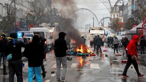 أعمال عنف في بروكسل إثر مباراة  بلجيكا والمغرب