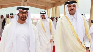 رئيس الإمارات في زيارة رسمية لقطر