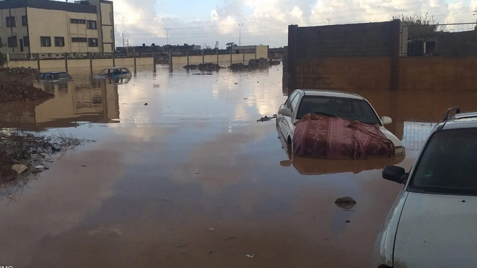 ليبيا :سيول تغمر المناطق الشرقية .. والمنخفض الجوي يتجه إلى مصر