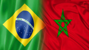 المنتخب المغربي والمنتخب البرازيلي