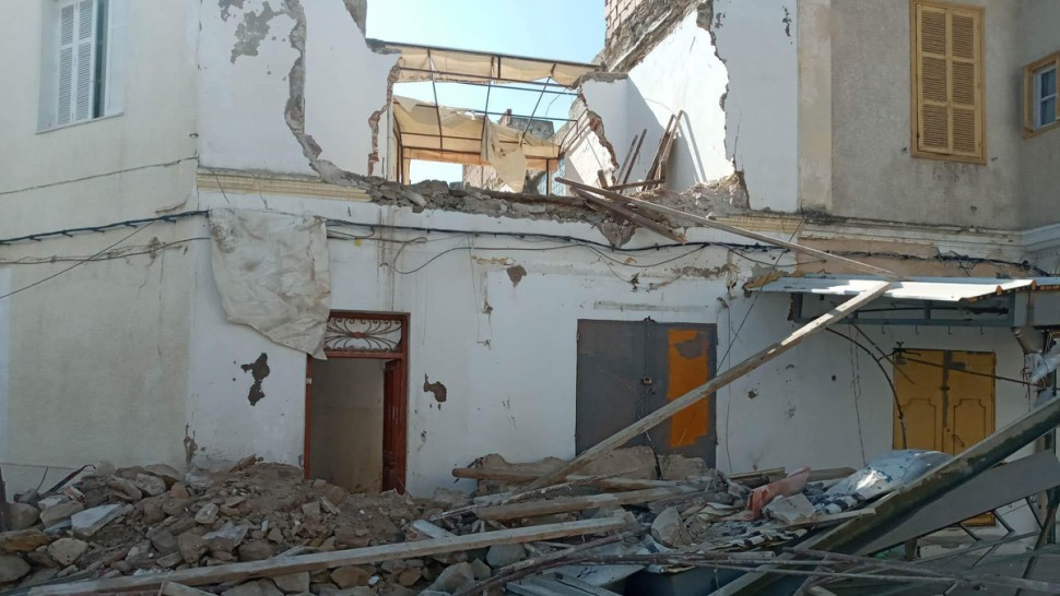 بنزرت: إصابة شخصين اثر سقوط جزء من حائط بناية قديمة