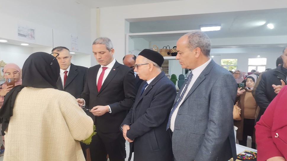 بعد تعطل دام ثلاث سنوات..تدشين القرية الحرفية بباجة