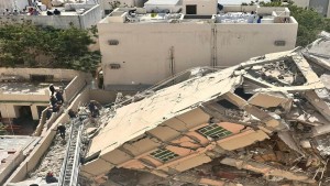 الدوحة:  وفاة شخص اثر انهيار مبنى سكني