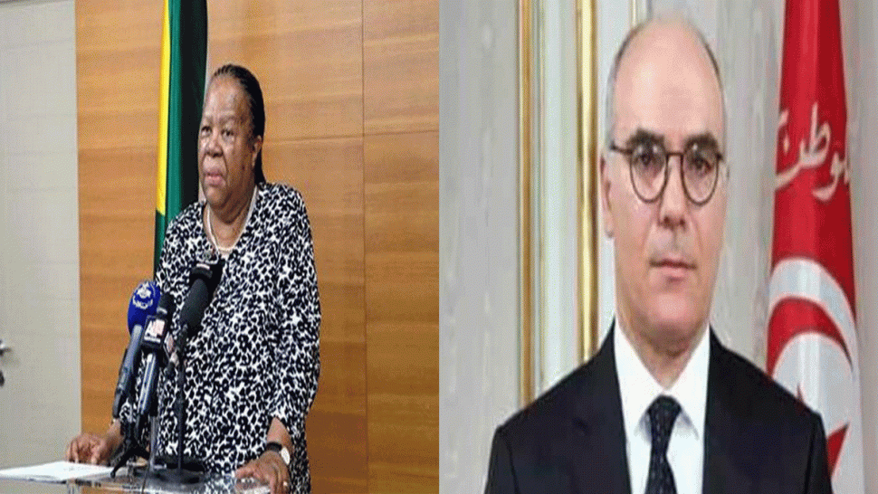 وزير الخارجية يتحادث مع وزيرة العلاقات الدولية والتعاون بجنوب إفريقيا