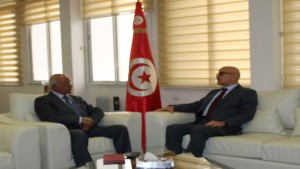 وزير الفلاحة يلتقي رئيس الاتحاد التونسي للفلاحة والصيد البحري