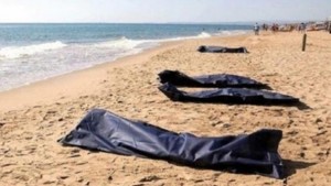 الشروع خلال الساعات القادمة في دفن جثث مهاجرين غير نظاميين