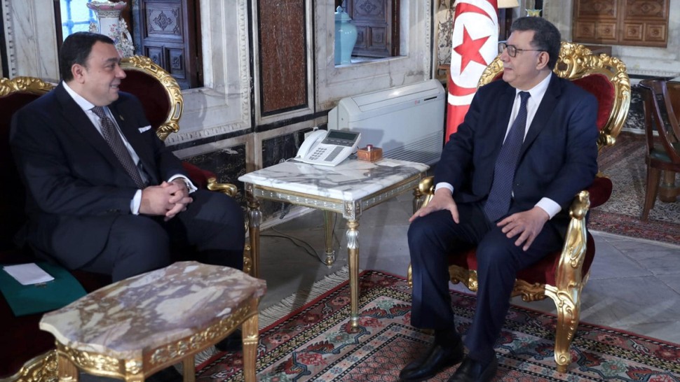 الهجرة غير النظامية ومكافحة الإرهاب محور لقاء بودربالة مع سفير جمهورية مصر