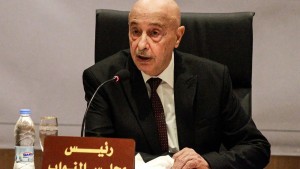 عقيلة صالح: اتفاق بوزنيقة تضمن قوانين هدفها تعطيل الانتخابات الليبية