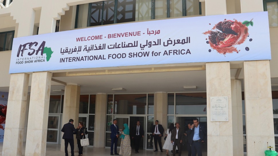 انطلاق معرض الصناعات الغذائية لإفريقيا بمشاركة 100 عارضا و حضور موردين من 16 دولة إفريقية