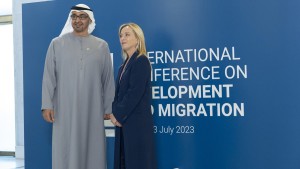 الإمارات تساهم بـ  100 مليون دولار لدعم التنمية في الدول المتأثرة من الهجرة غير النظامية