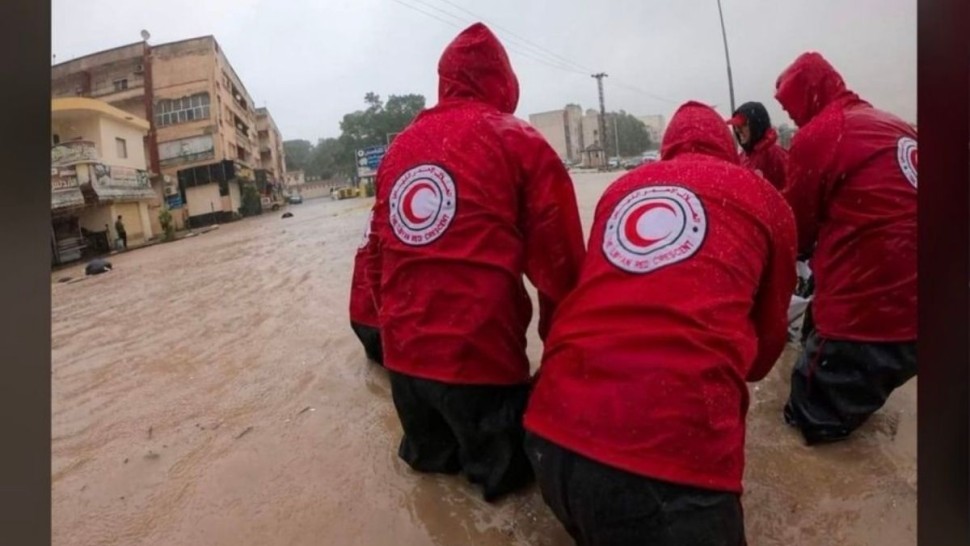 اتحاد جمعيات الصليب والهلال الأحمر: نحو 10 آلاف مفقود في سيول ليبيا