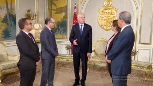 سعيد: ''يحبو يلاحظو مرحبا أما المراقبين الأجانب مايجيوش لتونس، التوانسة يراقبو الانتخابات''