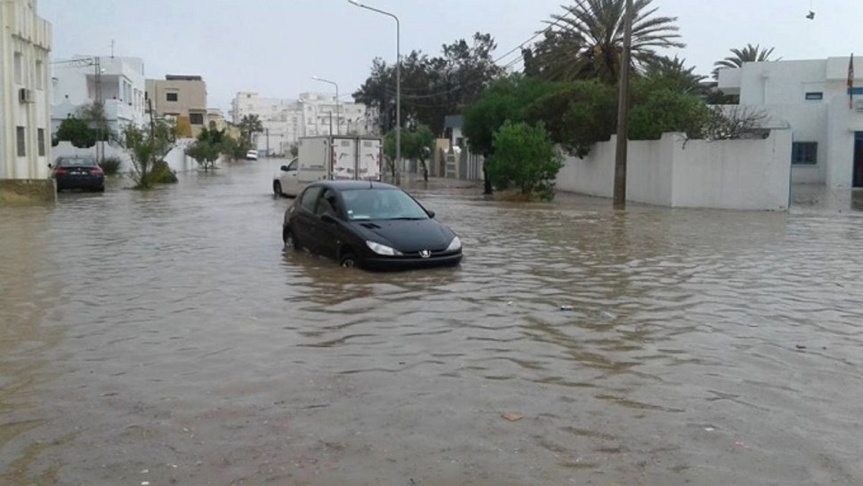 بحبة : النموذج الأوروبي وضع كميات كبيرة من الأمطار شمال تونس