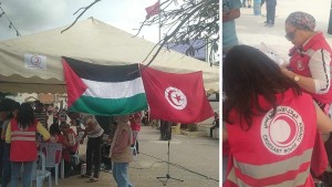 قرمبالية: تركيز خيمة لجمع التبرعات لفائدة الشعب الفلسطيني