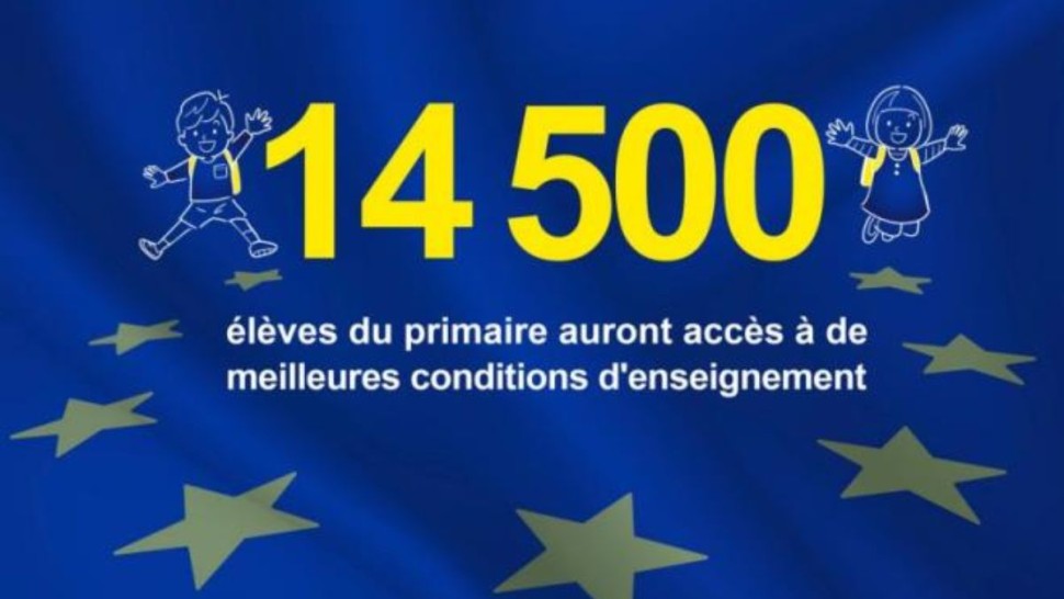 الاتحاد الأوروبي بتونس: 14.500 تلميذا سينتفعون بالنفاذ إلى مؤسسات تربوية عصرية