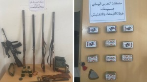 القصرين: ايقافات و حجز وسائل نقل و بنادق صيد و مخدرات في حملة أمنية