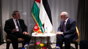 الحشاني لرئيس الوزراء الفلسطيني: تونس كثفت تحركاتها الديبلوماسية من أجل وقف الحرب في غزة