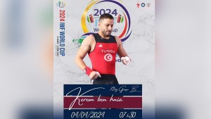 كارم بن هنية يتأهل  للالعاب الأولمبية باريس 2024