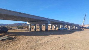 سيدي بوزيد: تقدم بناء الجسر على مستوى وادي الناظور بنسبة 70 %