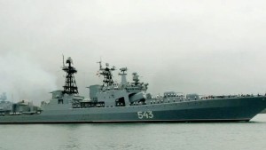 سفينة روسية مزودة بصواريخ فرط صوتية تدخل البحر المتوسط