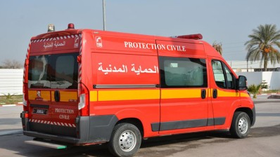 برج السدرية: إصابة 23 سائحا في حادث انزلاق حافلة سياحية