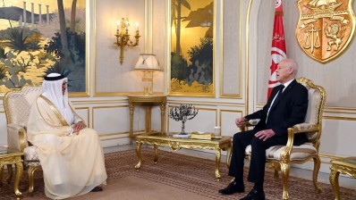 تذليل الصعوبات أمام المشاريع البحرينية والاستعداد للقمة العربية في لقاء رئيس الدولة بوزير الخارجية البحريني