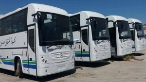 الشركة الجهوية للنقل بمدنين تتسلم حافلات جديدة