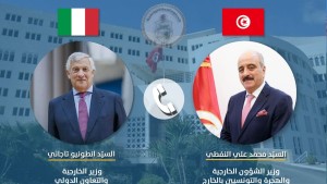 وزير الخارجية الإيطالي يؤكد استعداد بلاده لمواصلة دعم تونس