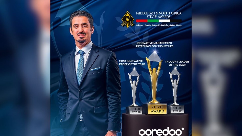 منصور راشد الخاطر، الرئيس التنفيذي لـ Ooredoo تونس، يفوز بثلاث جوائز