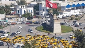 اضراب تاكسي