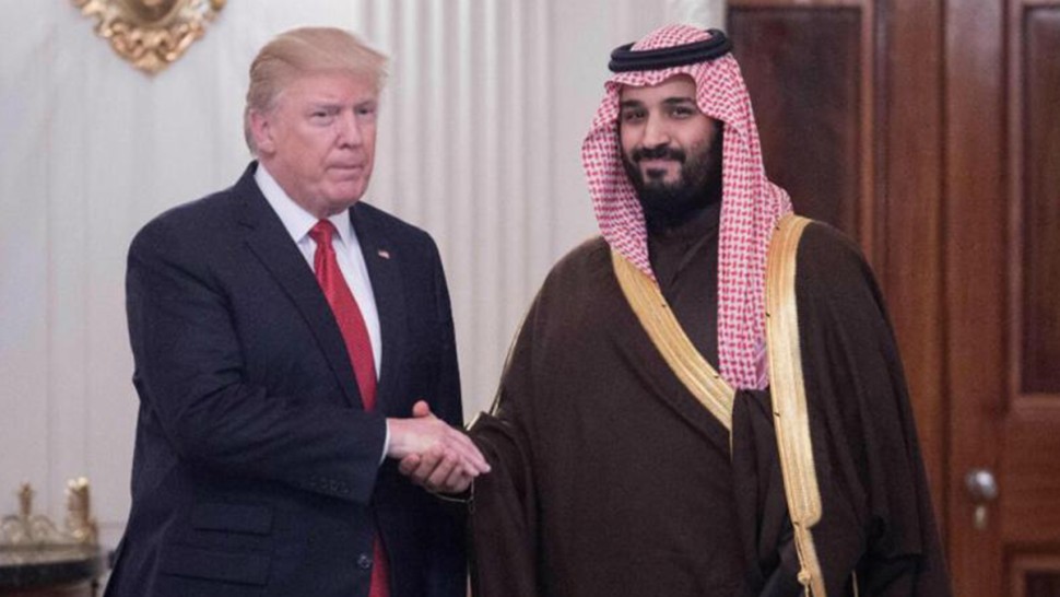 ولي العهد السعودي وترامب يوقعان وثيقة الشراكة الاقتصادية الاستراتيجية