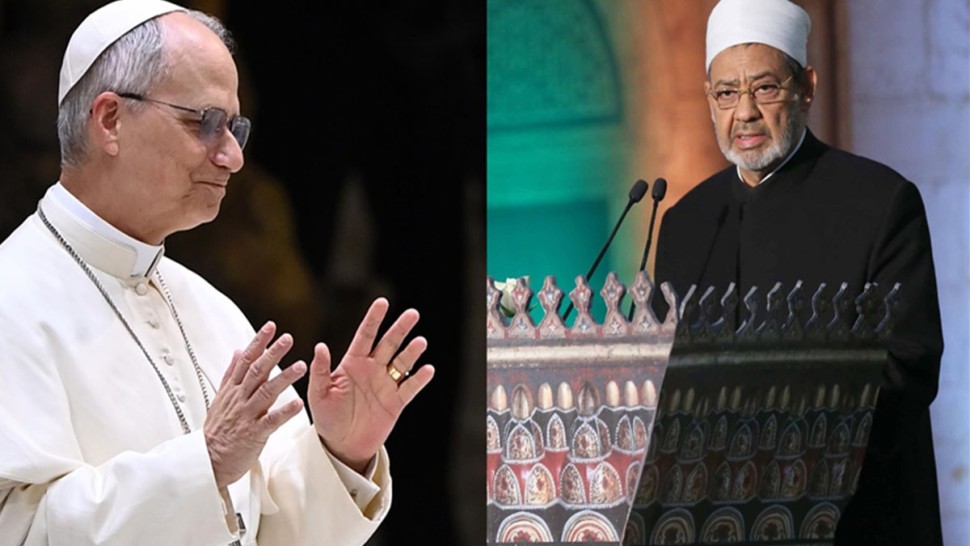 شيخ الأزهر وبابا الفاتيكان يدعوان لإنهاء حروب غزة وأوكرانيا والسودان
