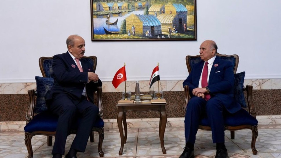 وزير الخارجية العراقي يؤكد حرص بلاده على تدعيم التعاون مع تونس