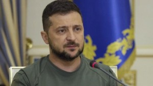 زيلينسكي : يجب إجبار بوتين والضغط عليه لإنهاء الحرب