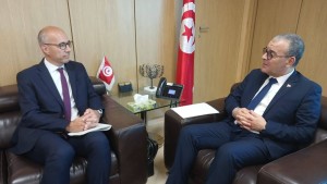 وزير الإقتصاد يلتقي بمدير مجمع Safran العالمي لصناعة مكونات الطائرات
