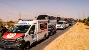 المتحدث باسم ''قافلة الصمود'': يومين على اقصى تقدير و نصل الى الحدود الليبية المصرية