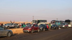 رابطة حقوق الانسان تدعو الجهات الليبية والمصرية إلى تمكين "قافلة الصمود" من استكمال طريقها