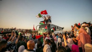تنسيقية العمل من أجل فلسطين تطالب سلطات شرق ليبيا برفع الطوق على قافلة الصمود