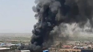 إيران: إصابة أشخاص في انفجار خزان نيتروجين بمصفاة تبريز
