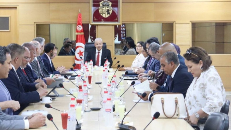 وزير التجارة يلتقي رئيس غرفة التجارة الأمريكية العربية الوطنية