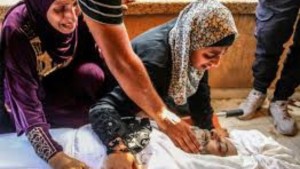 استشهاد 15 فلسطينيا بالاختناق بخان يونس