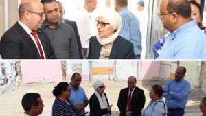زيارة غير معلنة لوزيرة الأسرة والمرأة إلى زغوان لمتابعة مشاريع الطفولة