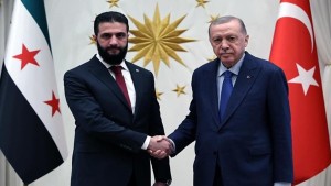 أردوغان للشرع: "الهجمات الإسرائيلية على سوريا غير مقبولة"